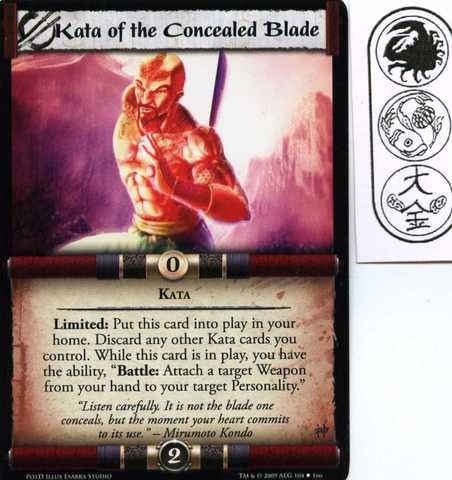 Kata of the Concealed Blade