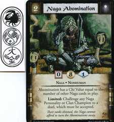 Naga Abomination - c15 promo