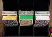 Triple Gilded Money set Luxury Poker Playing cards- Signed! Only 80 made!