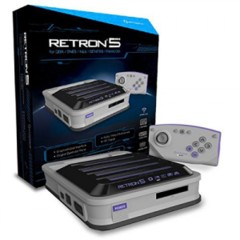 (Hyperkin) RetroN 5: HD Gaming Console for GBA/ GBC/ GB/ SNES/ NES/ Super Famicom/ Famicom/ Genesis/ Mega Drive/ Master System (