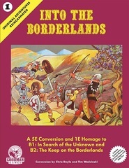Dungeons & Dragons RPG - Into The Borderlands (5th Edition) - Vol. 1 Orginal Adventures Reincarnated