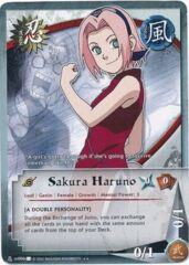 Sakura Haruno - Rare - N-US006 - Rare - 1st Edition - Diamond Foil