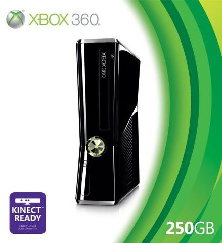 Xbox 360 Slim Console - 250GB