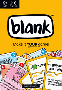 Blank: Make It Your Game!