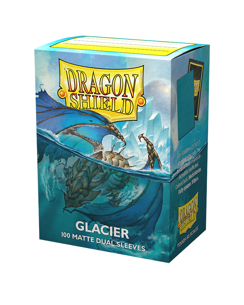 Dragon Shield Box of 100 in Glacier