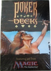 Wizards of the Coast Poker Deck Cards 1998 (2 decks)