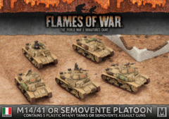 IBX14: M14/41 or Semovente Platoon (Plastic)