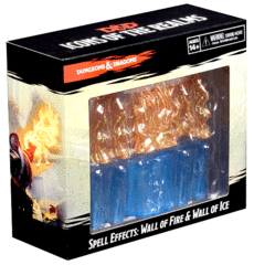 D&D Icons of the Realms: Spell Effects - Wall Of Fire And Wall Of Ice