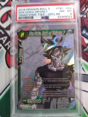 Son Goku, Hope of Universe 7 TB1-052 Tournament Of Power DBS SPR PSA 8 NM - MT