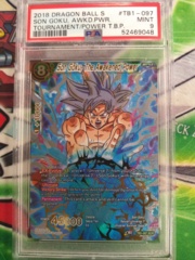 Son Goku, The Awakened Power PSA 9 MINT