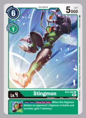 Stingmon - BT3-050 - R - (Winner Double Diamond Alt)