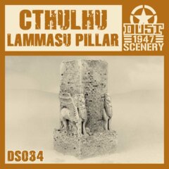 DS034   CTHULHU  LAMMASU  PILLAR