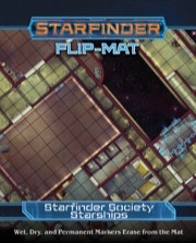 (PZO7318) Starfinder Flip-Mat: Starfinder Society Starships