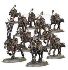 (83-08) Warriors of Chaos Marauder Horsemen