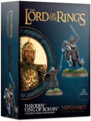 (30-39)  Lord of The Rings: Theoden King of Rohan Plastic Kit