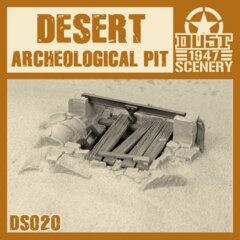 DS020  DESERT ARCHEOLOGICAL PIT