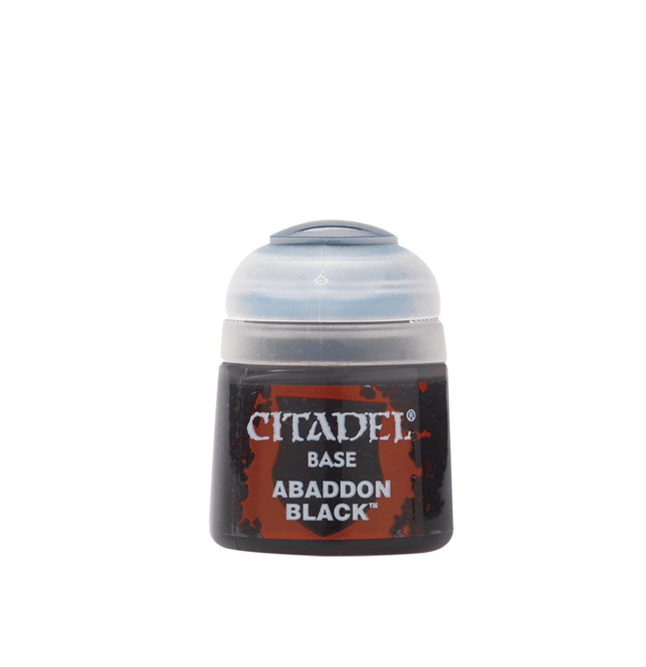Citadel Paint 12ml Base - Abaddon Black