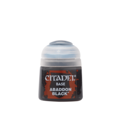 Citadel Paint 12ml Base - Abaddon Black