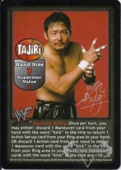 Tajiri Superstar Card