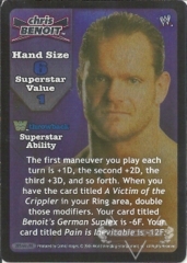 Chris Benoit Superstar Card (TB) - SS3