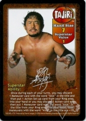 Tajiri Superstar Card - SS2