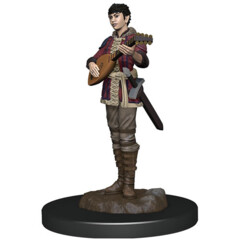 D&D Icons of The Realms - Premium Painted Miniatures - Half-Elf Bard Male