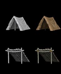 Tent & Lean-To - Pathfinder (Deep Cuts) - Unpainted