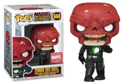 #668 - Marvel Zombies -  Zombie Red Skull (Marvel Collector Corps Exclusive) Pop!