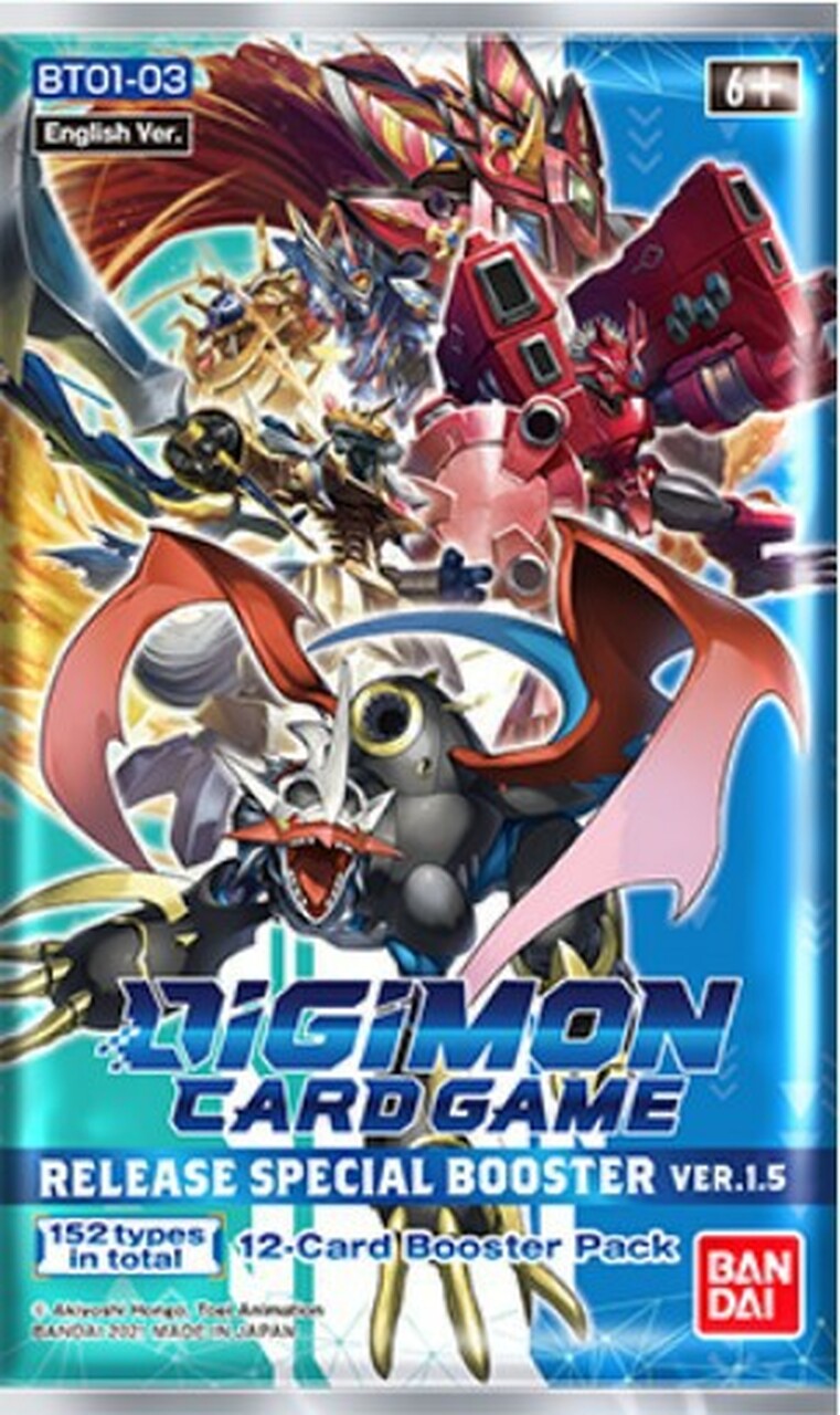 Digimon Card Game: Release Special Booster Pack A Version 1.5