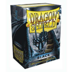 Dragon Shield Standard-Size Sleeves - Black - 100ct