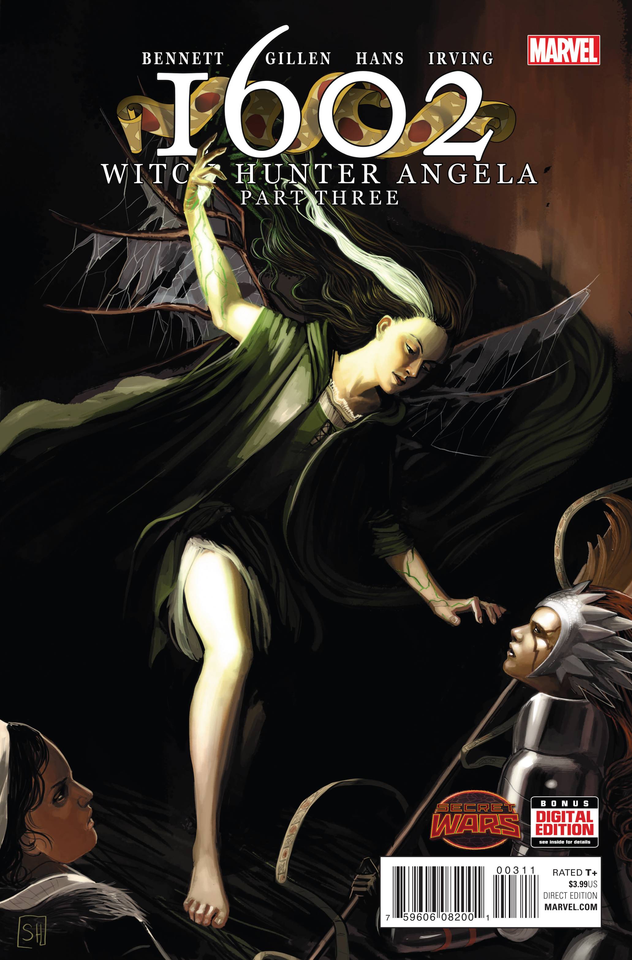 1602 Witch Hunter Angela #3 Cover A