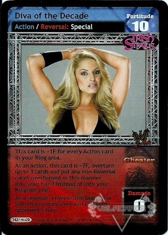 for Trish Stratus Trish Stratus Promo WWE: Babe of the Year Superstar Card 